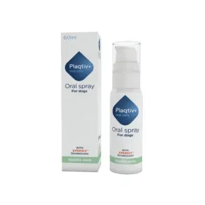 Spray bucal pentru câini Plaqtiv+ Oral Care, 60 ml