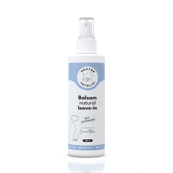 Balsam natural leave-in Doctor Totolici, 200 ml