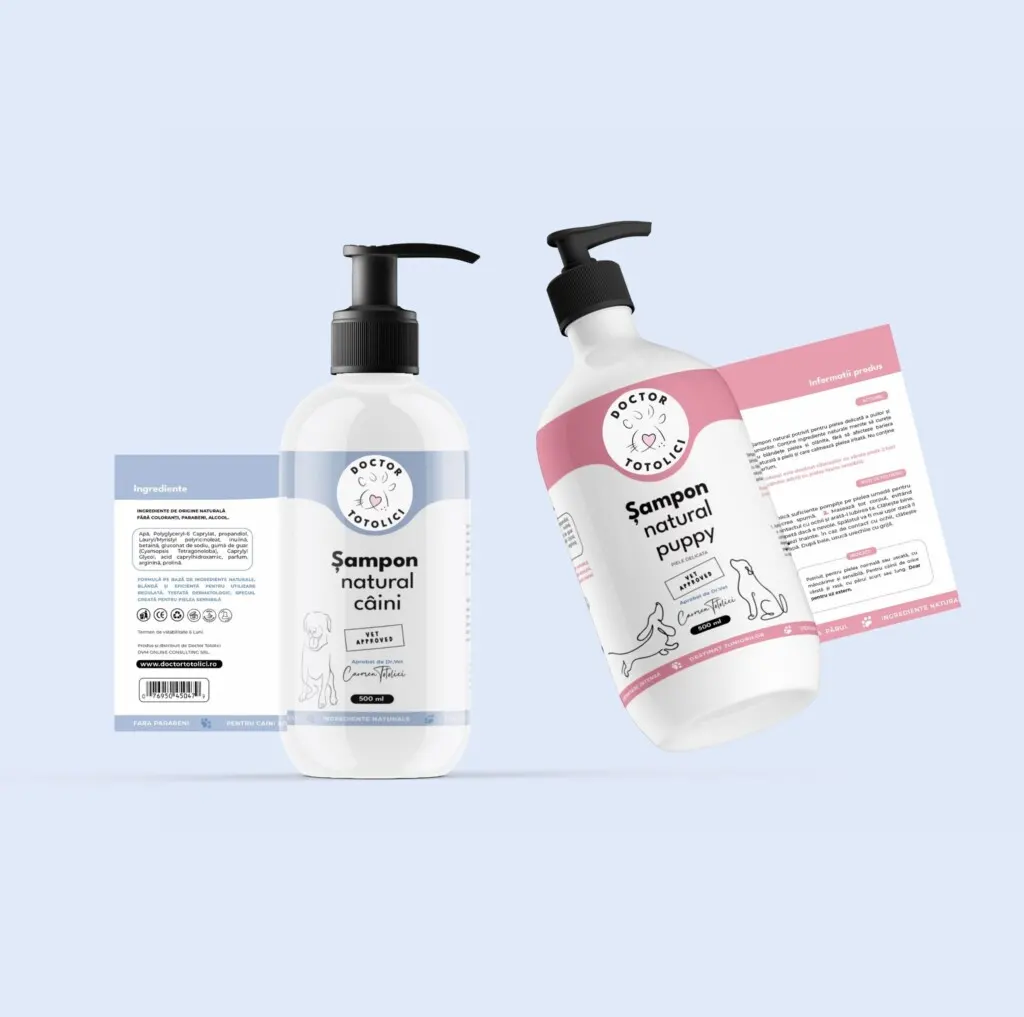 sampon natural caini doctor totolici