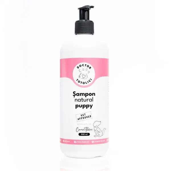 Șampon natural puppy Doctor Totolici, 500 ml