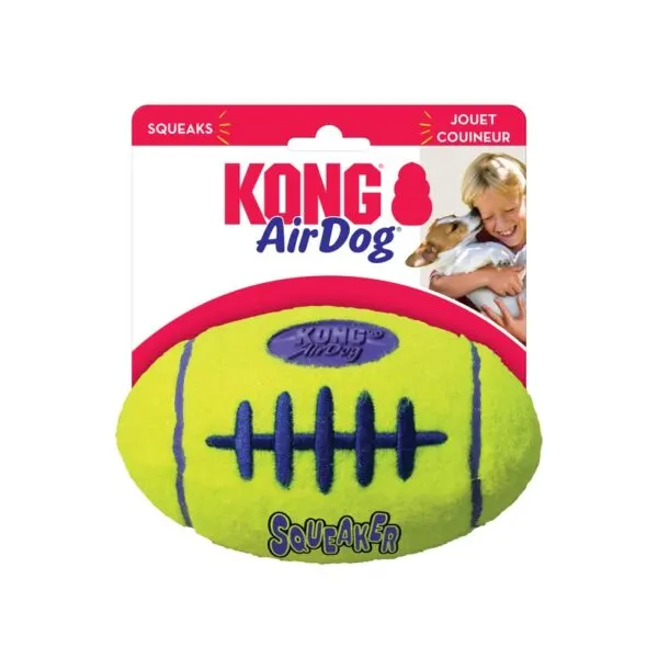 Jucărie pentru câini KONG Airdog® Squeaker Football