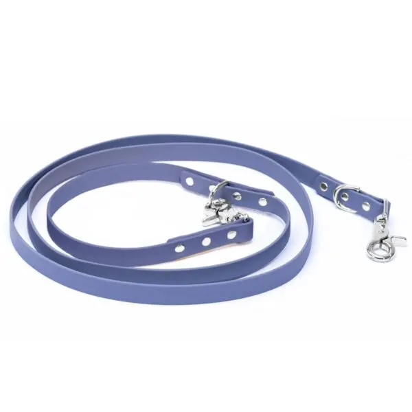Lesă din Biothane 5-WAYS Doctor Totolici, culoare Grey