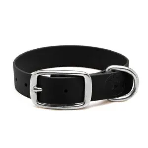 Zgardă Daily din Biothane Doctor Totolici, culoare Black