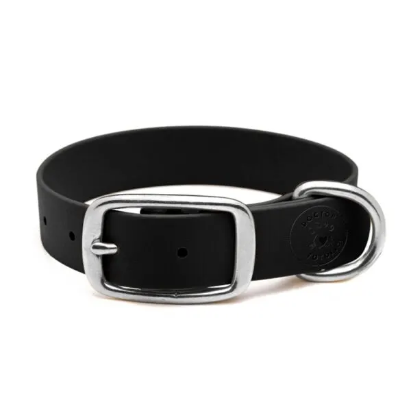 Zgardă Daily din Biothane Doctor Totolici, culoare Black