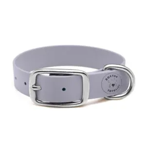 Zgardă Daily din Biothane Doctor Totolici, culoare Grey
