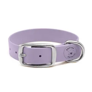 Zgardă Daily din Biothane Doctor Totolici, culoare Lavender
