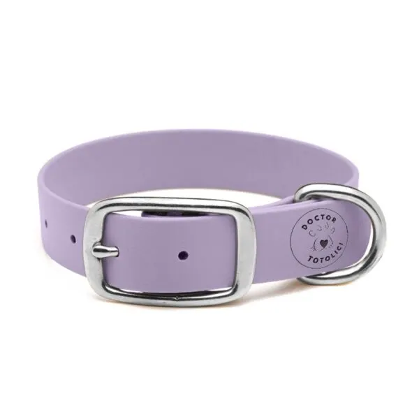Zgardă Daily din Biothane Doctor Totolici, culoare Lavender