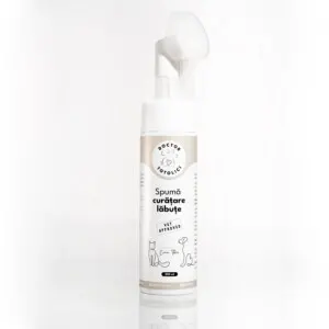 Spumă curățare lăbuțe fără clătire Doctor Totolici, 200 ml