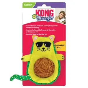 Jucărie senzorială pentru pisici KONG Wrangler AvoCATo