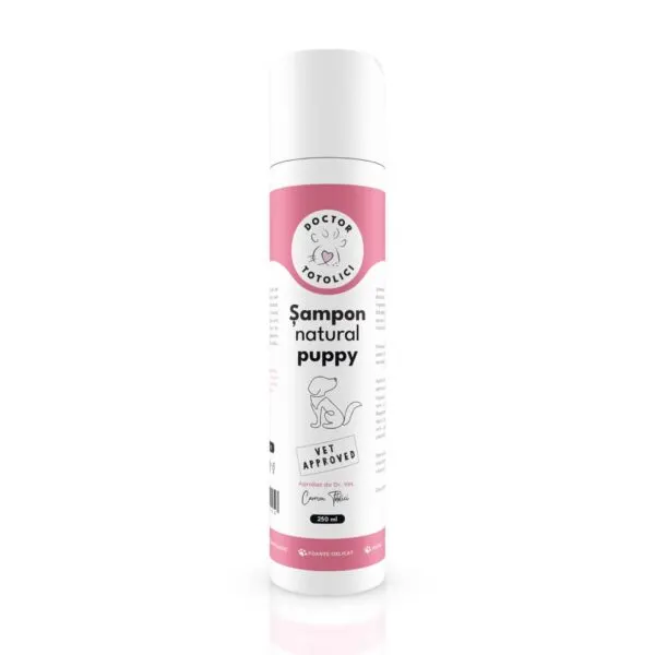 Șampon natural puppy Doctor Totolici, 250 ml
