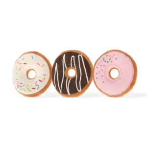 Jucărie senzorială pentru pisici Kitty Kreme Donuts (3 buc)