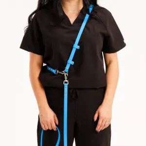 Adaptor Hands-Free din Biothane Doctor Totolici, culoare Blue