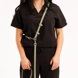 Adaptor Hands-Free din Biothane Doctor Totolici, culoare Beige