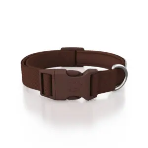 Zgardă Quick Release din policoton ultra-ușoară Doctor Totolici, culoare Brown