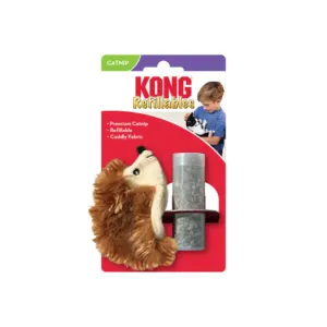 Jucărie senzorială pentru pisici cu reumplere KONG Refillable Hedgehog