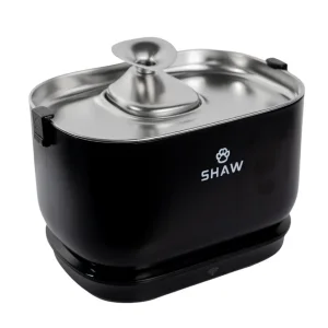 Fântână Smart pentru Câini și Pisici Shaw PRO V3 2,5L, culoare negru
