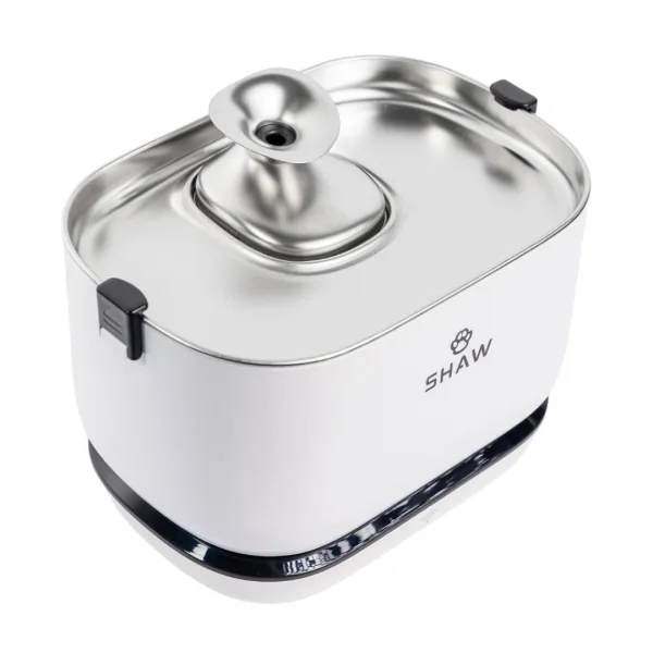 Fântână Smart pentru Câini și Pisici Shaw PRO V3 2,5L, culoare alb